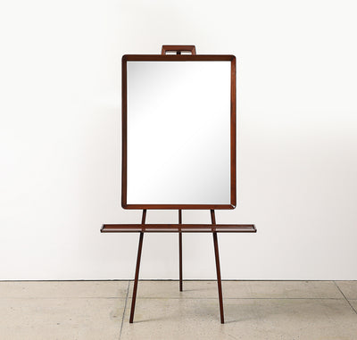 Rare Easel Dressing Mirror by Max Ingrand for Fontana Arte