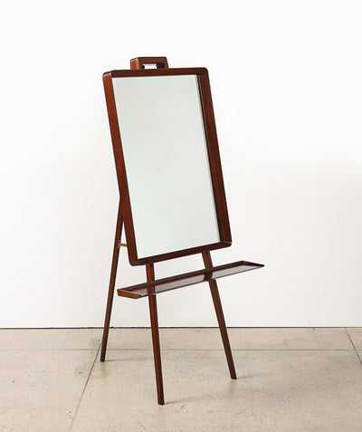 Rare Easel Dressing Mirror by Max Ingrand for Fontana Arte