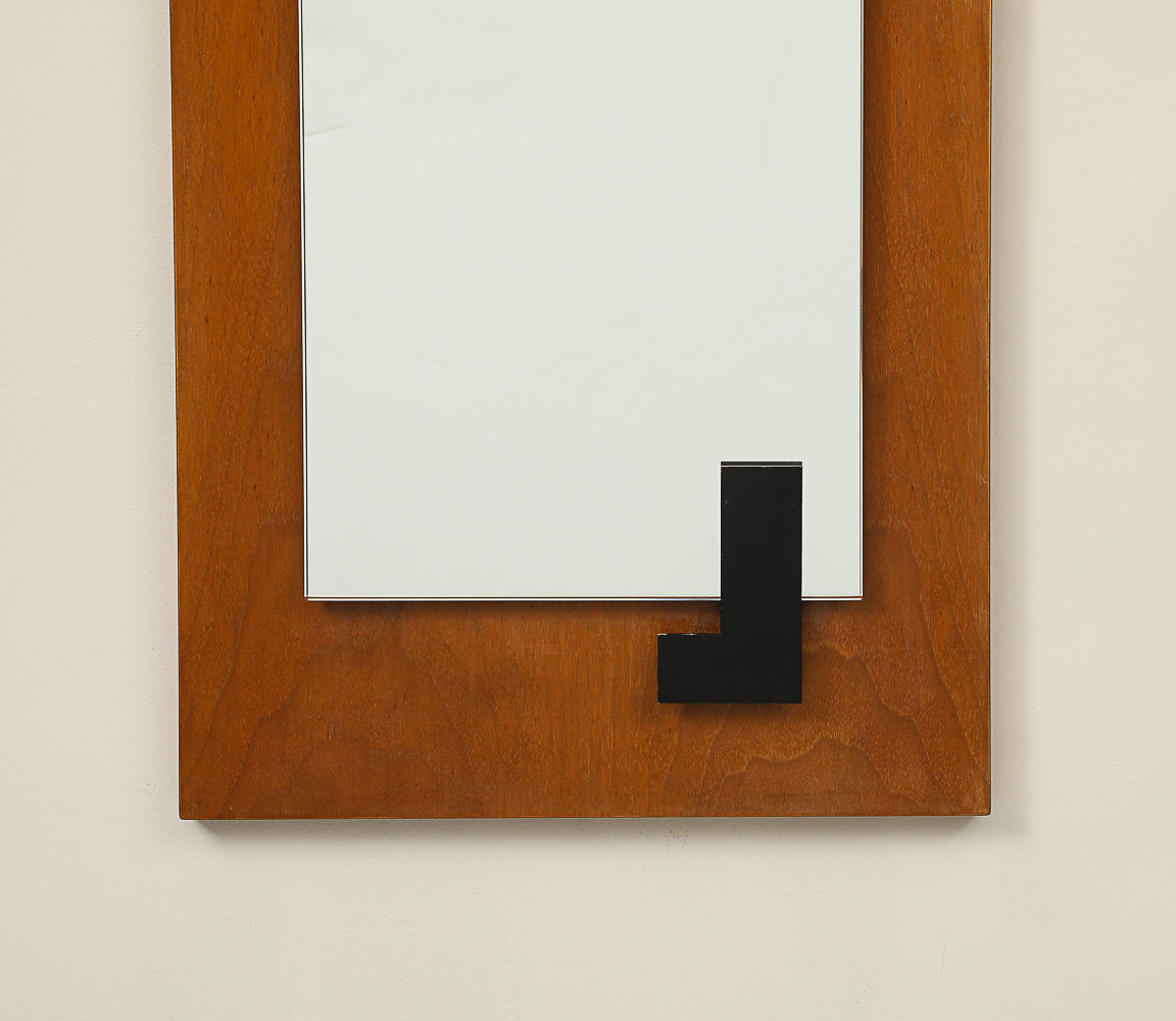 Rare Wall Mirror by Fontana Arte