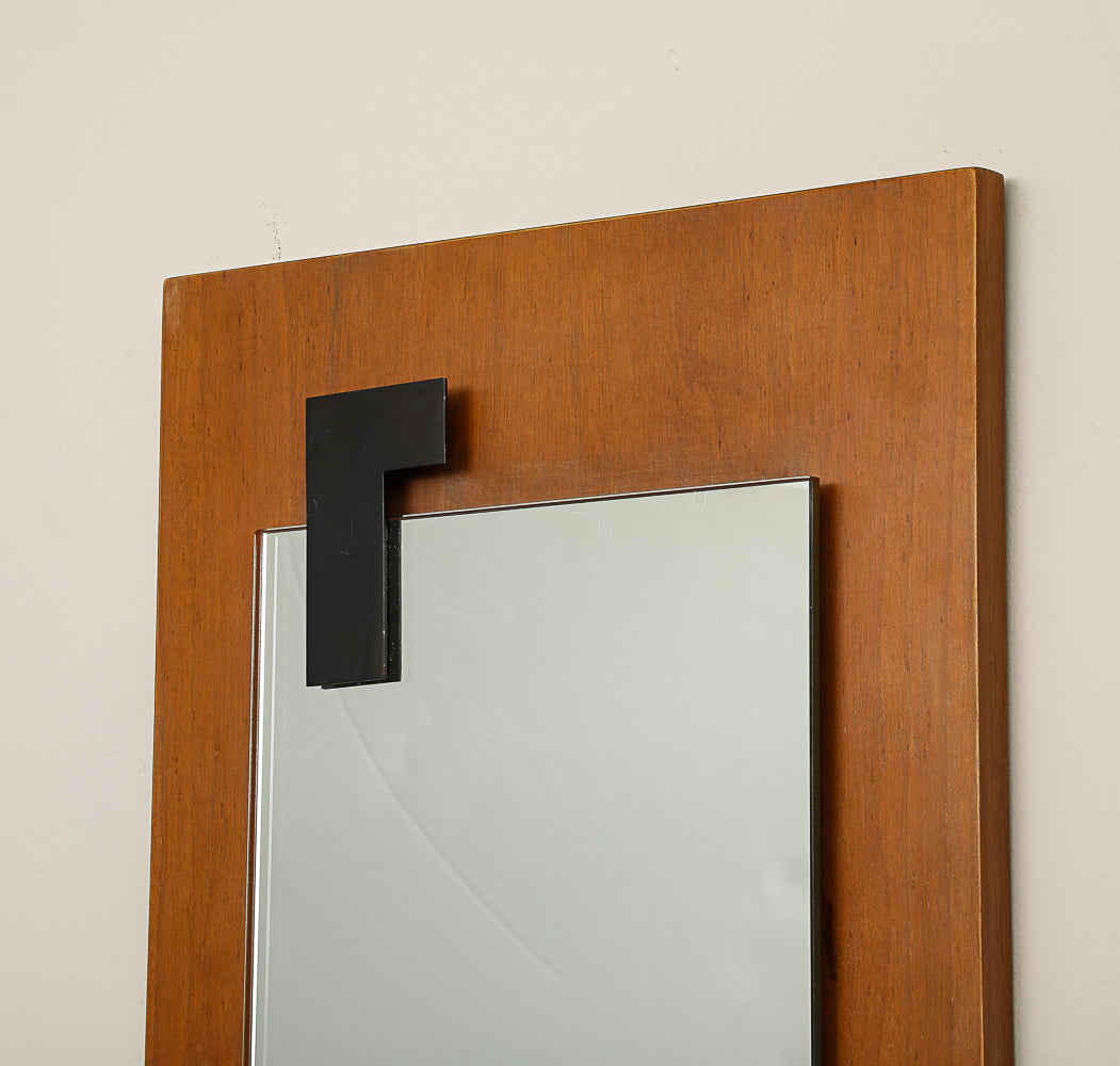 Rare Wall Mirror by Fontana Arte