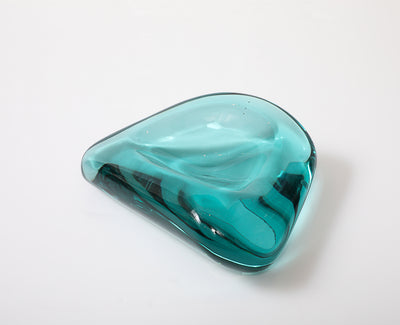 Hand Blown Glass Dish by Ghiro Studio