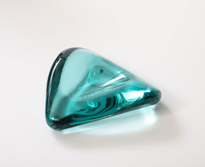 Hand Blown Glass Dish by Ghiro Studio