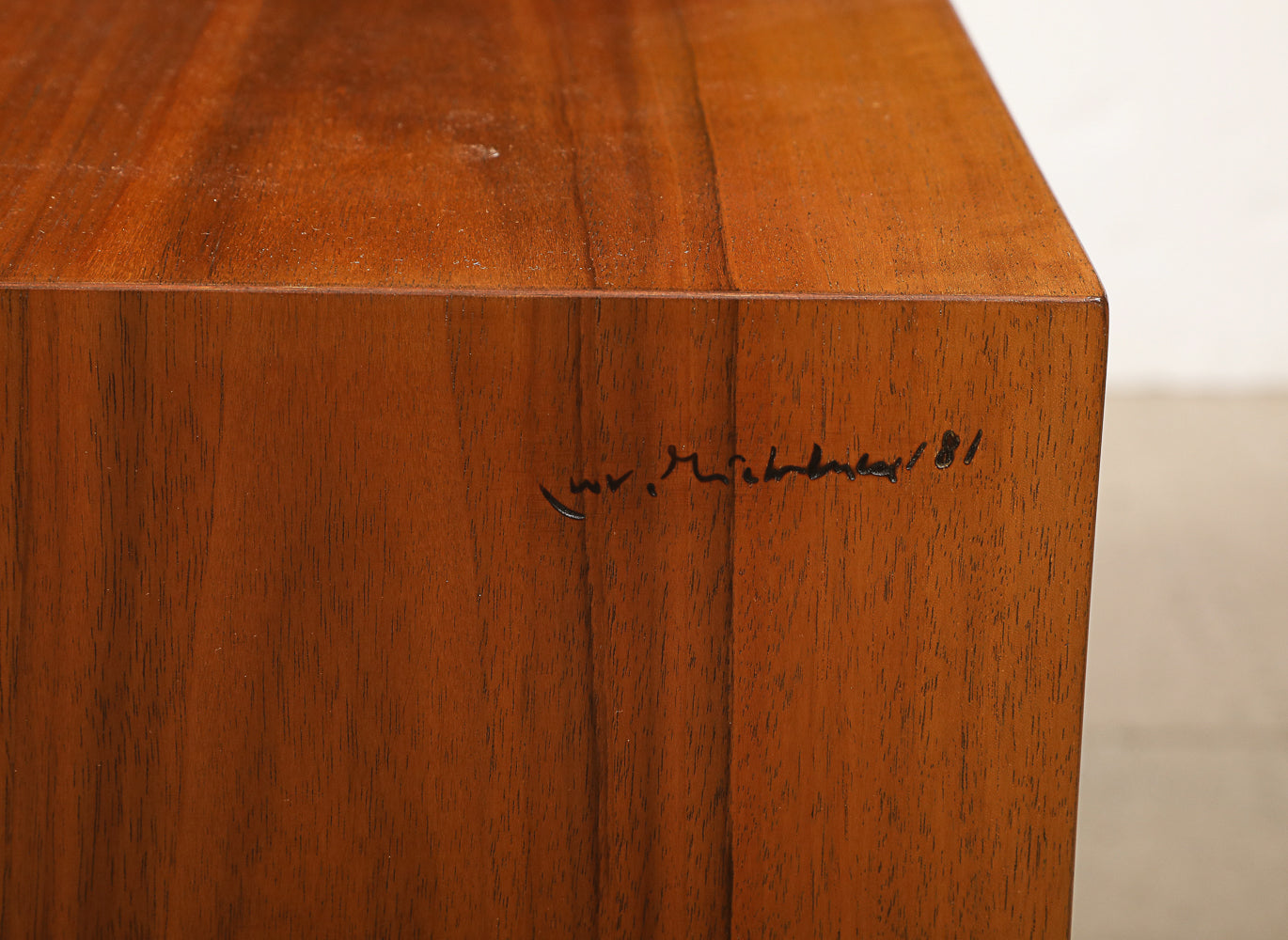 Model 1981 Rare Chest of Drawers by Giovanni Michelucci