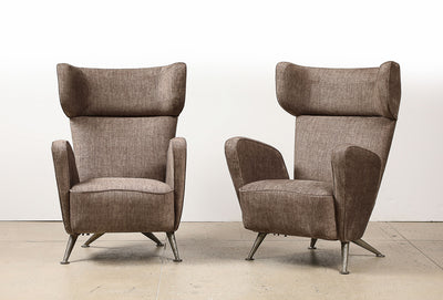 Settebello Lounge Chairs by Gio Ponti & Giulio Minoletti