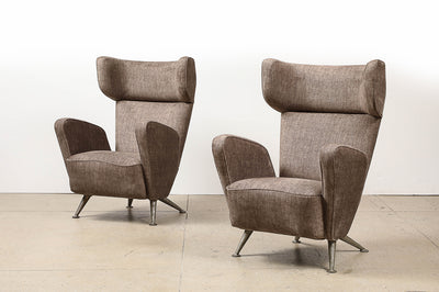 Settebello Lounge Chairs by Gio Ponti & Giulio Minoletti