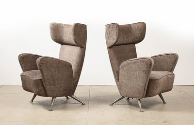 Settebello Lounge Chairs by Gio Ponti & Giulio Minoletti