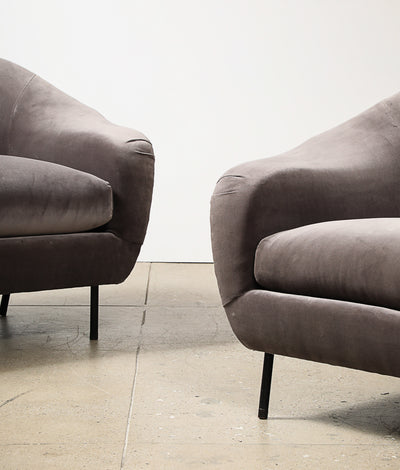 Curva Lounge Chairs by Joaquim Tenreiro