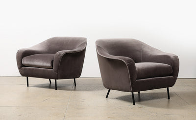 Curva Lounge Chairs by Joaquim Tenreiro