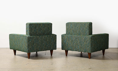 Rare Lounge Chairs by Joaquim Tenreiro