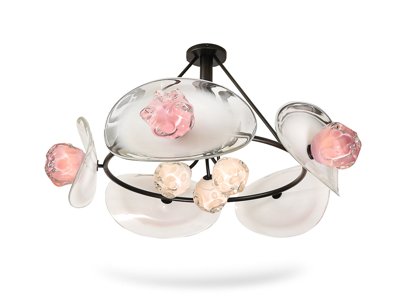 Radiant Lily Chandelier by Lorin Silverman