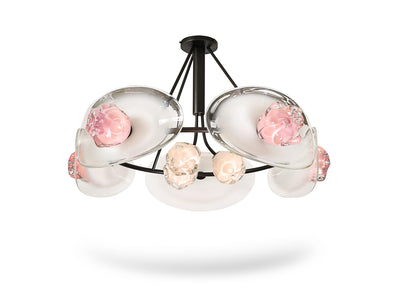 Radiant Lily Chandelier by Lorin Silverman