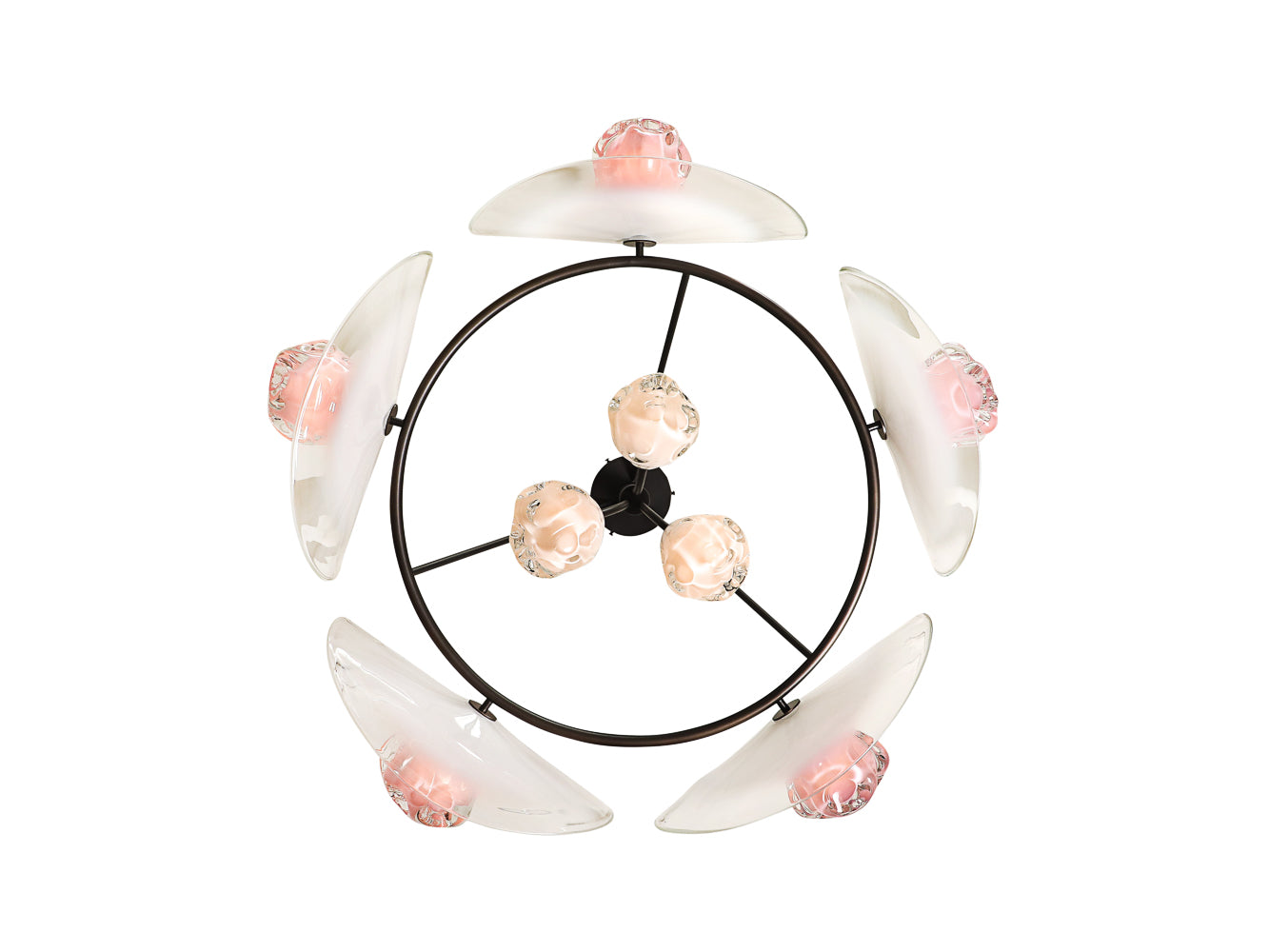 Radiant Lily Chandelier by Lorin Silverman