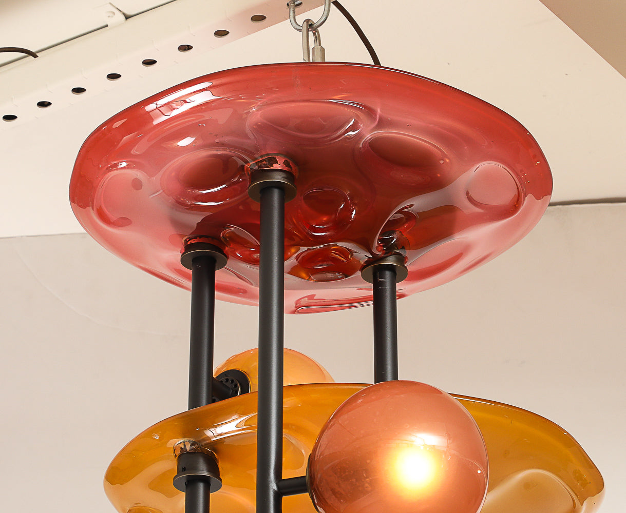 Waterfall Chandelier by Lorin Silverman