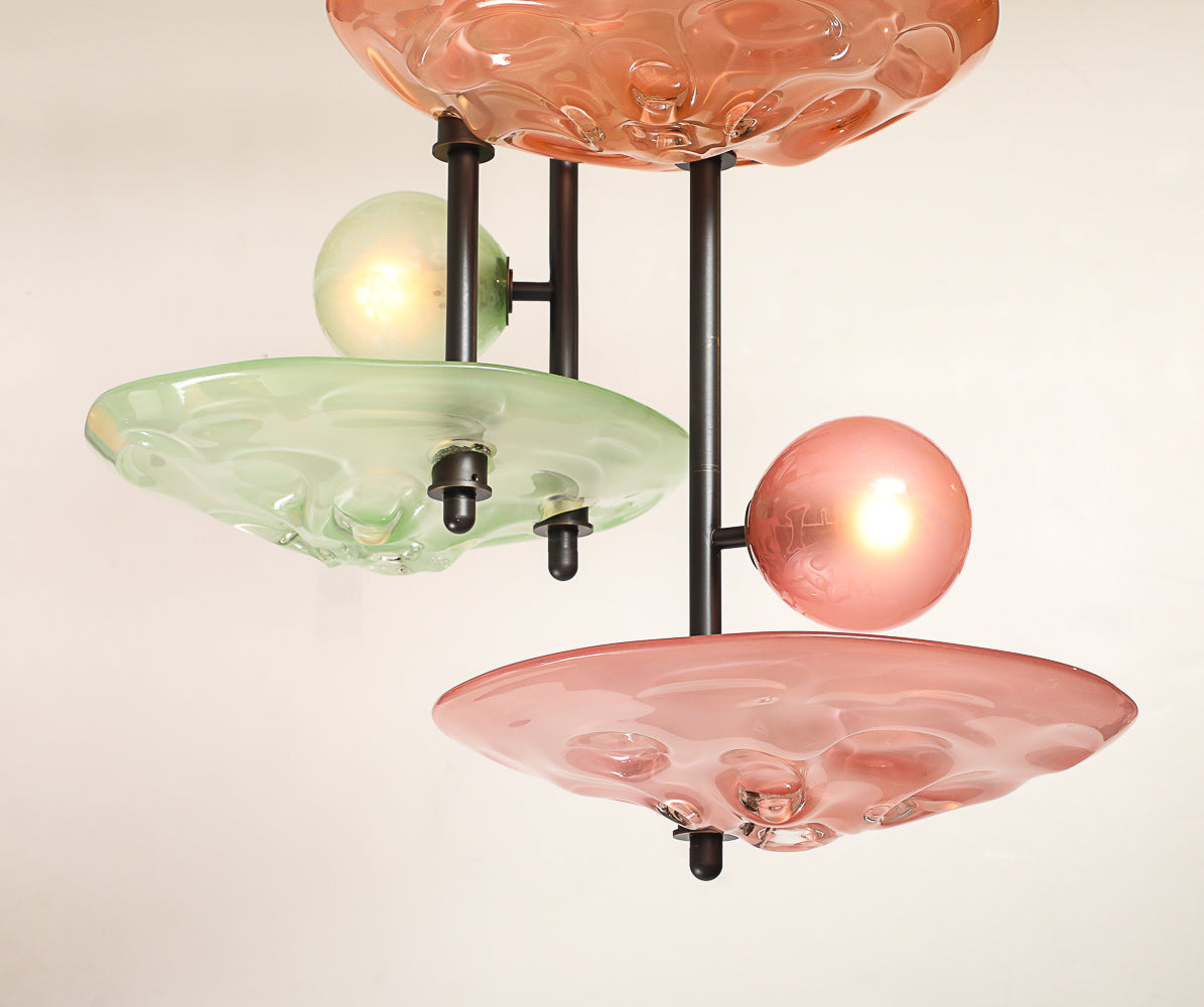 Waterfall Chandelier by Lorin Silverman
