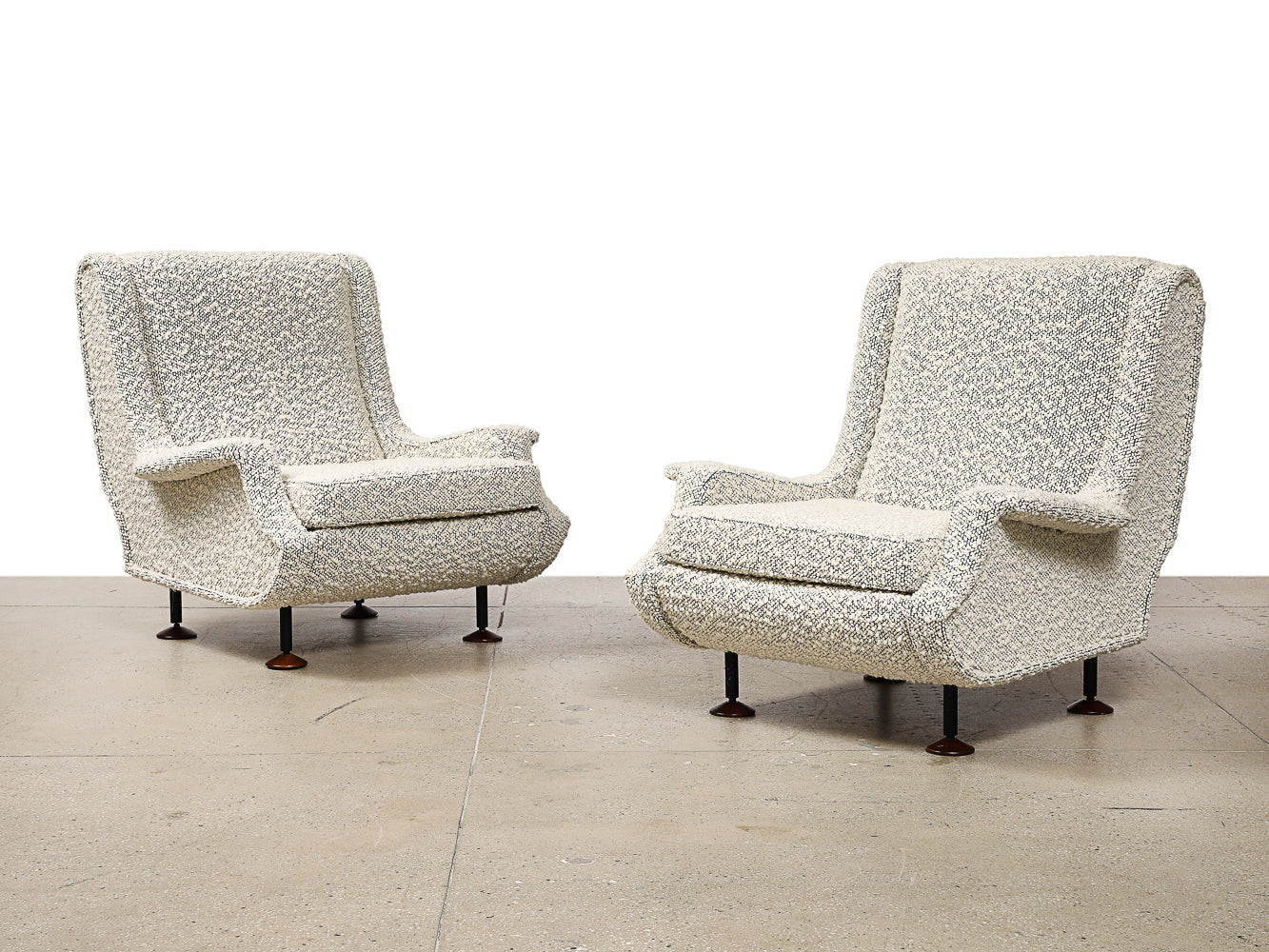 Pair of "Regent" Club Chairs by Marco Zanuso for Arflex