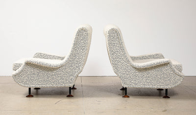 Pair of "Regent" Club Chairs by Marco Zanuso for Arflex