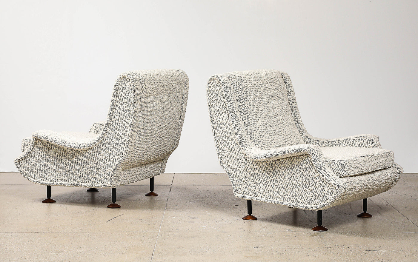 Pair of "Regent" Club Chairs by Marco Zanuso for Arflex