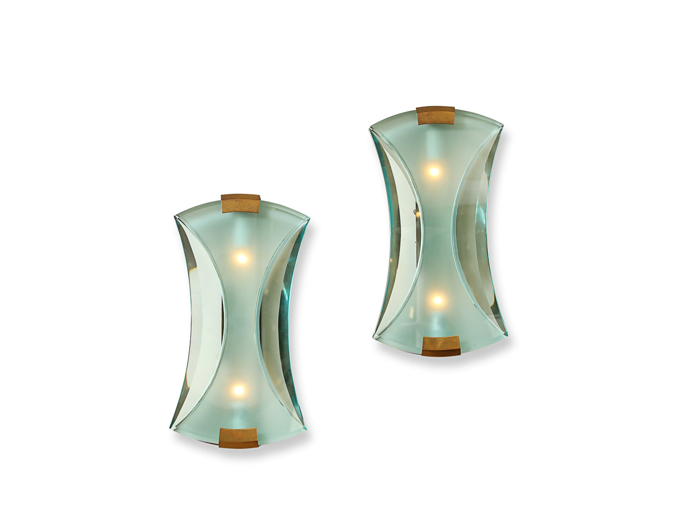 No. 2225 Wall Lights by Max Ingrand for Fontana Arte