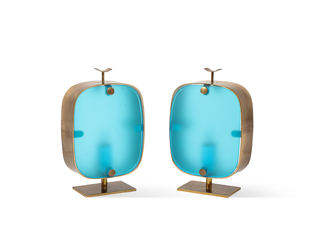 Model 2049 Table Lamps by Max Ingrand for Fontana Arte