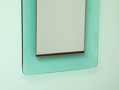 Model 1404 Wall Mirror by Max Ingrand for Fontana Arte