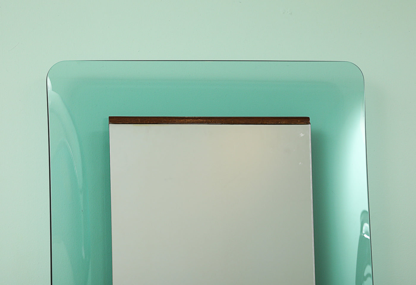 Model 1404 Wall Mirror by Max Ingrand for Fontana Arte