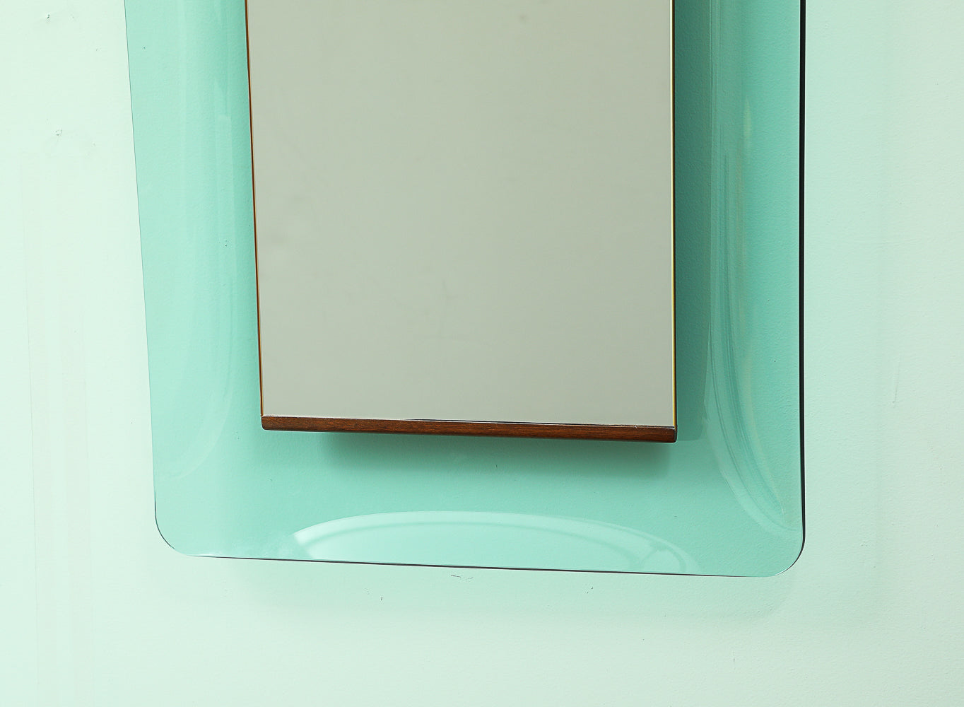 Model 1404 Wall Mirror by Max Ingrand for Fontana Arte