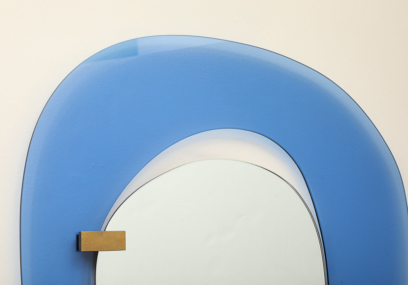 Rare Wall Mirror by Max Ingrand  for Fontana Arte