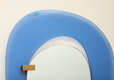 Rare Wall Mirror by Max Ingrand  for Fontana Arte