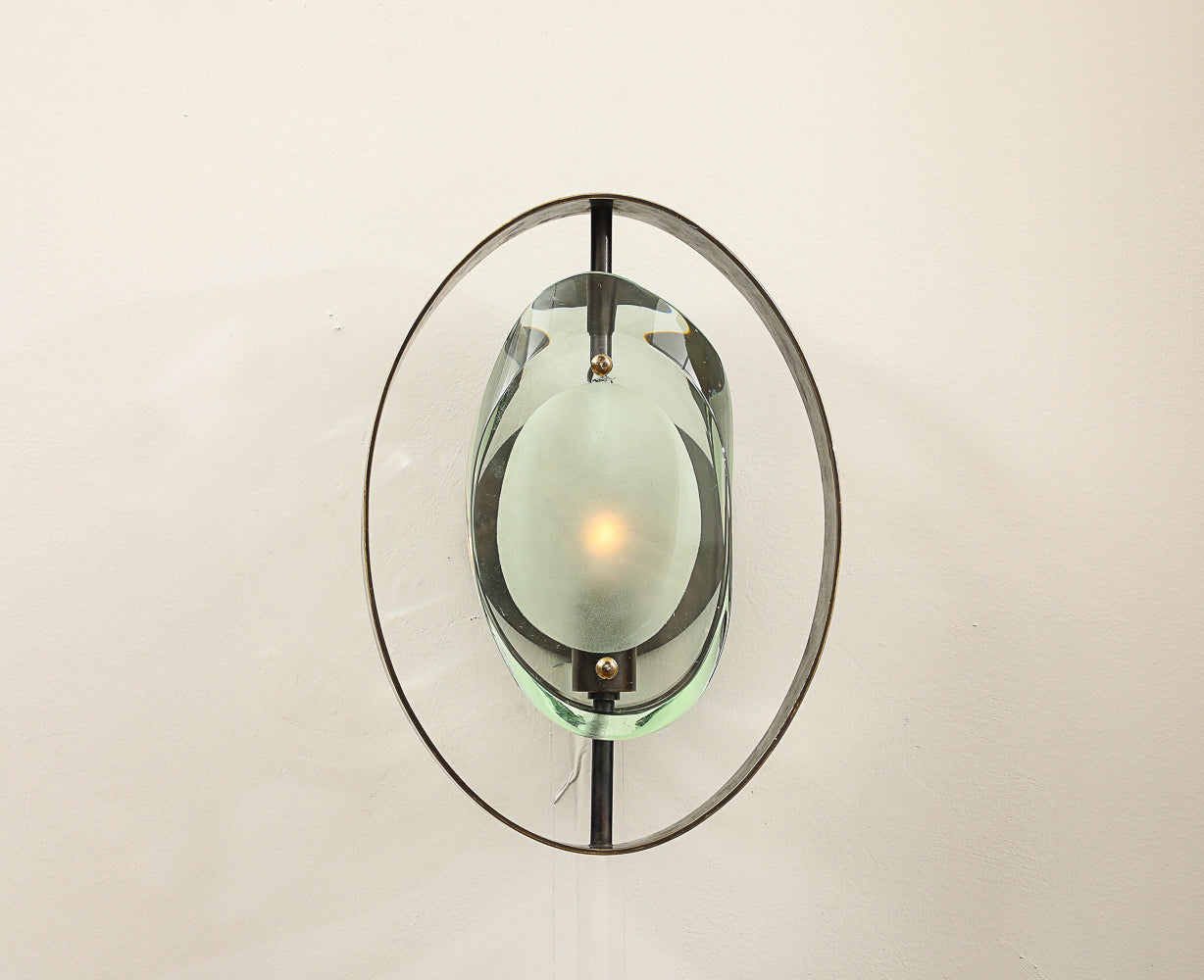 Model #2240 Wall Light by Max Ingrand for Fontana Arte