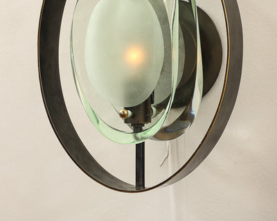 Model #2240 Wall Light by Max Ingrand for Fontana Arte