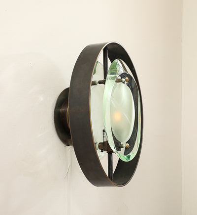 Model #2240 Wall Light by Max Ingrand for Fontana Arte