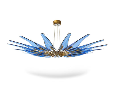 Rare "Dahlia" Chandelier by Max Ingrand for Fontana Arte