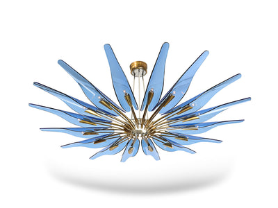 Rare "Dahlia" Chandelier by Max Ingrand for Fontana Arte