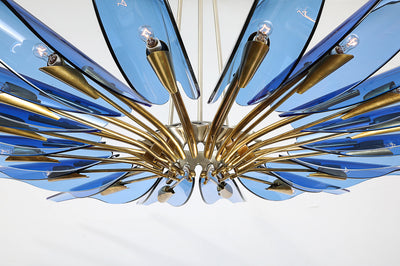 Rare "Dahlia" Chandelier by Max Ingrand for Fontana Arte