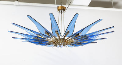Rare "Dahlia" Chandelier by Max Ingrand for Fontana Arte