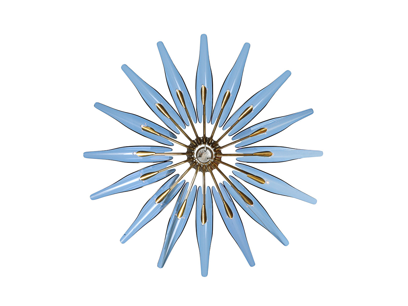 Rare "Dahlia" Chandelier by Max Ingrand for Fontana Arte