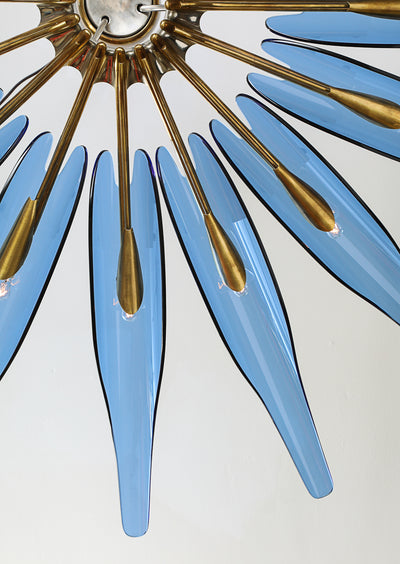 Rare "Dahlia" Chandelier by Max Ingrand for Fontana Arte