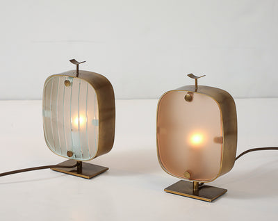 Model 2049 Table Lamps by Max Ingrand for Fontana Arte