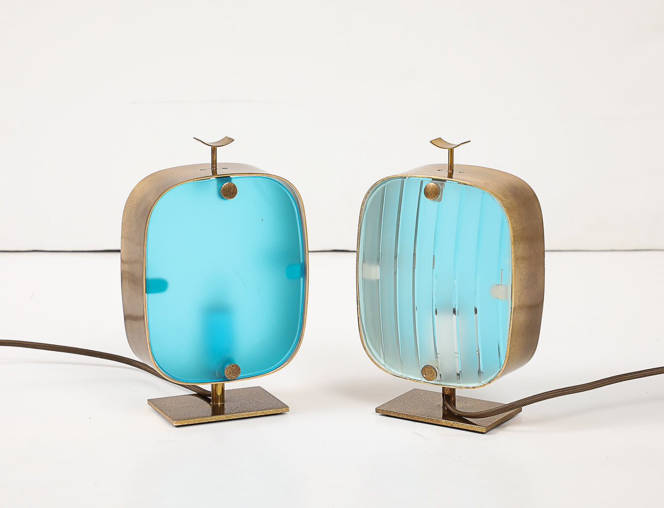 Model 2049 Table Lamps by Max Ingrand for Fontana Arte