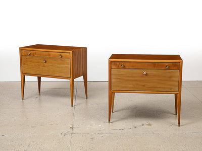 Rare Pair of Bedside Cabinets by Osvaldo Borsani