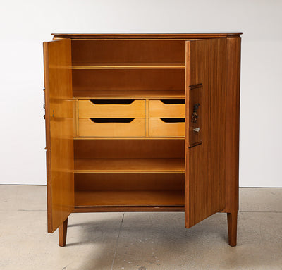 2-Door Cabinet by Osvaldo Borsani & Lucio Fontana for ABV