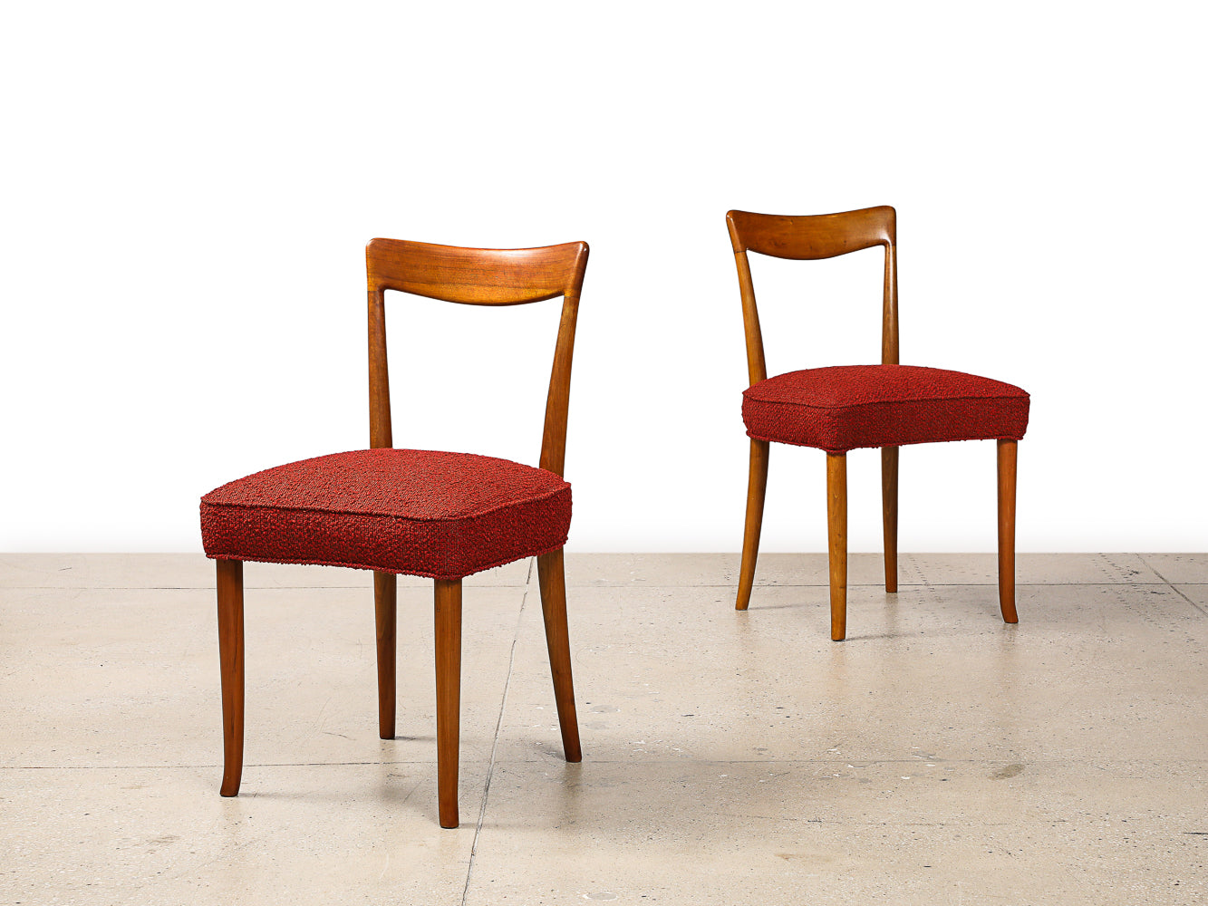 Rare Side Chairs by Osvaldo Borsani