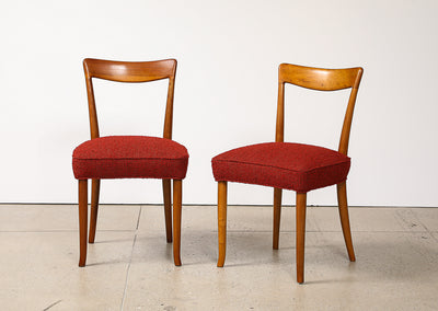 Rare Side Chairs by Osvaldo Borsani