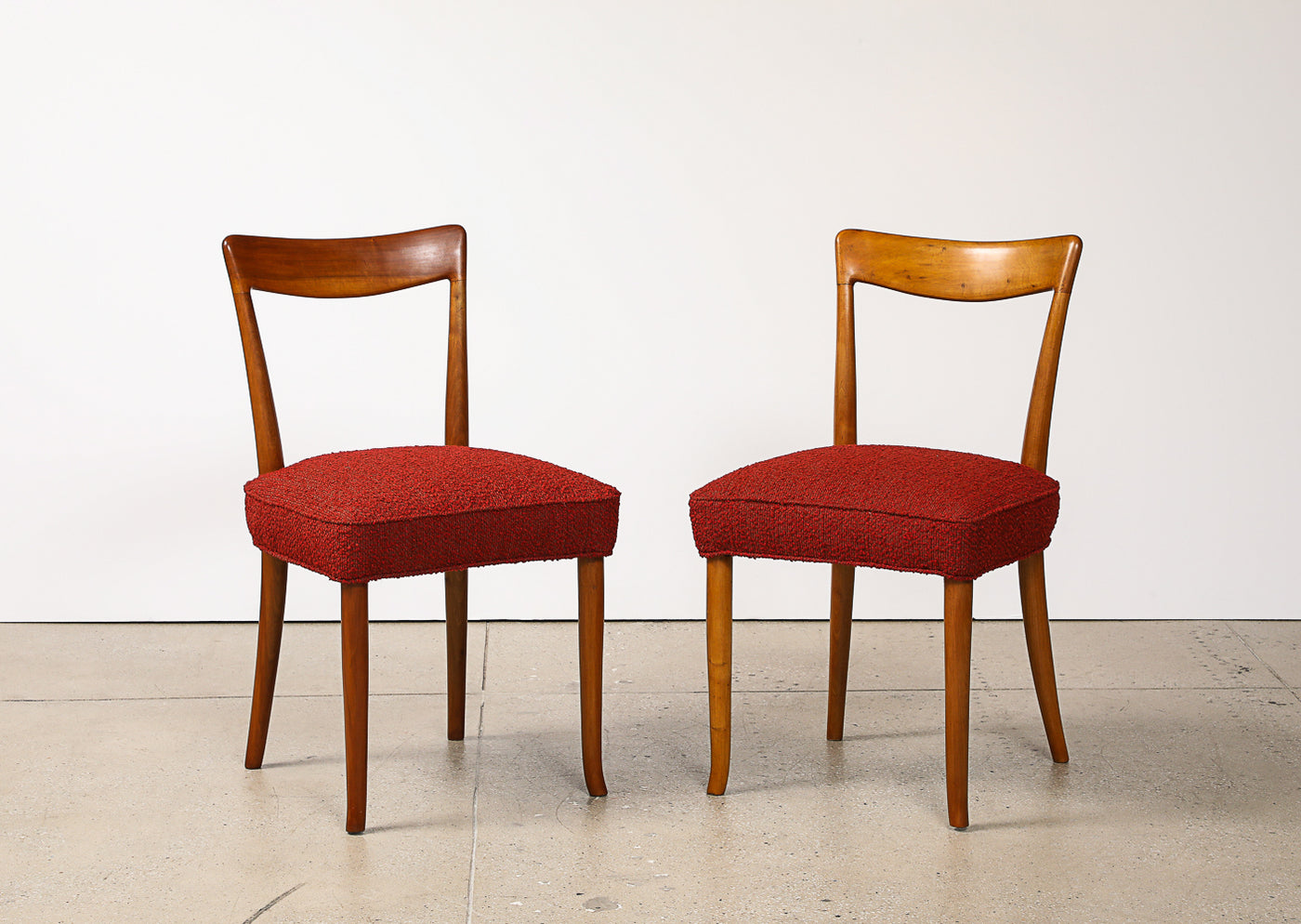 Rare Side Chairs by Osvaldo Borsani