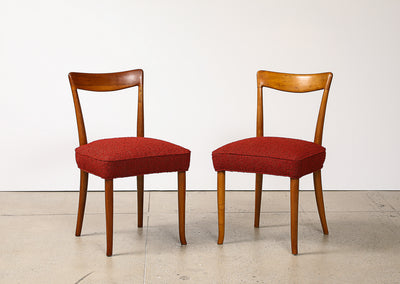 Rare Side Chairs by Osvaldo Borsani