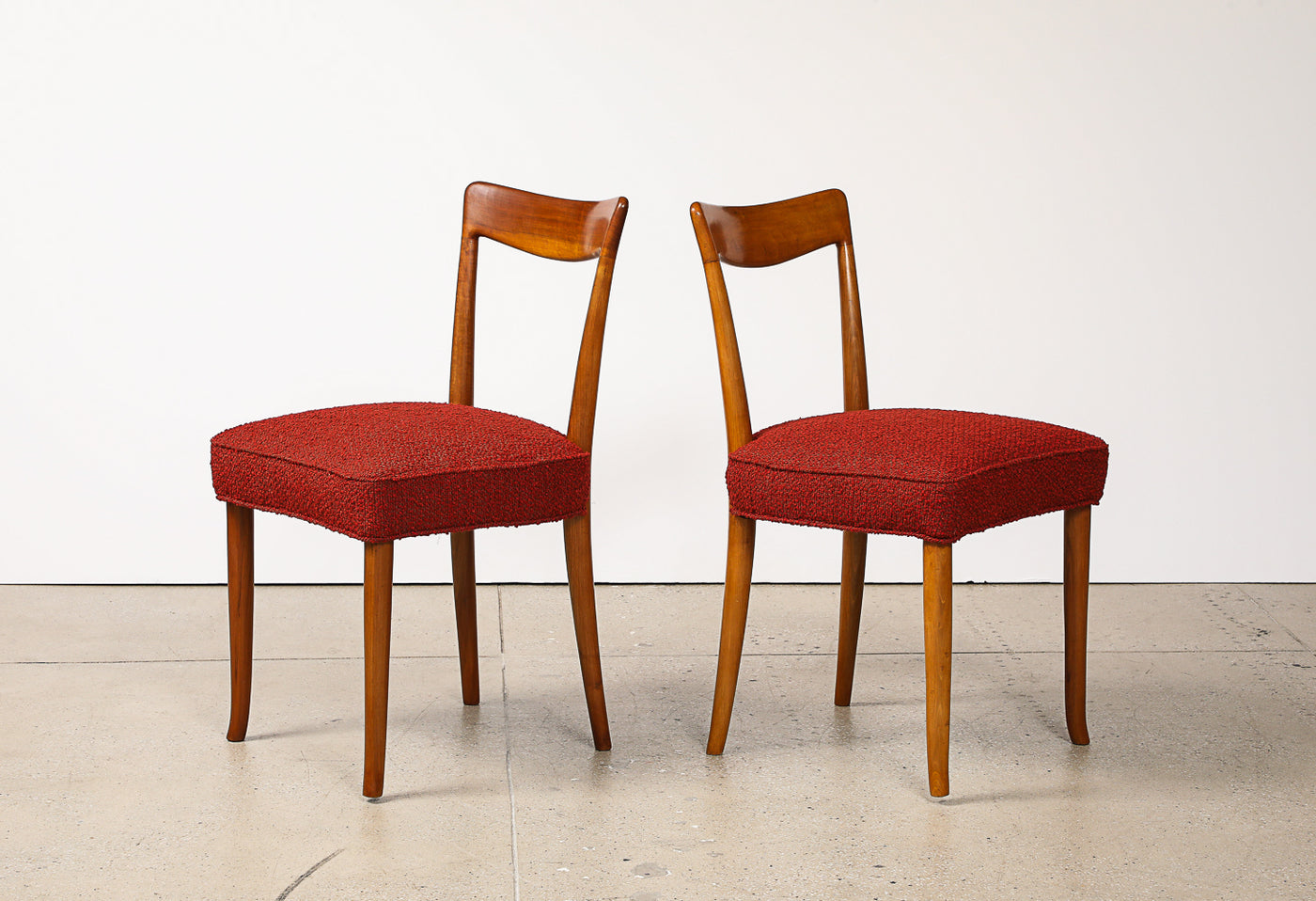 Rare Side Chairs by Osvaldo Borsani