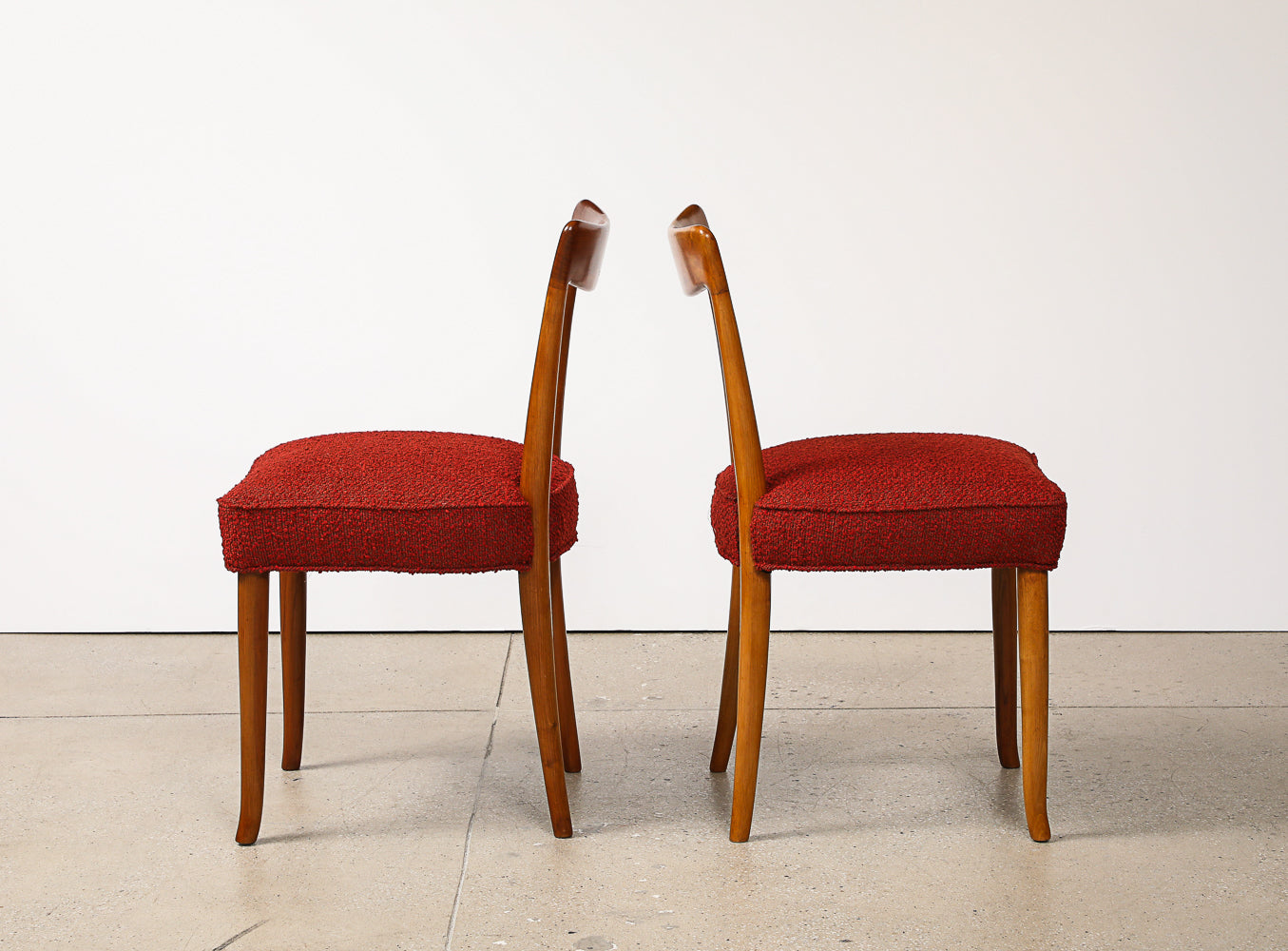 Rare Side Chairs by Osvaldo Borsani