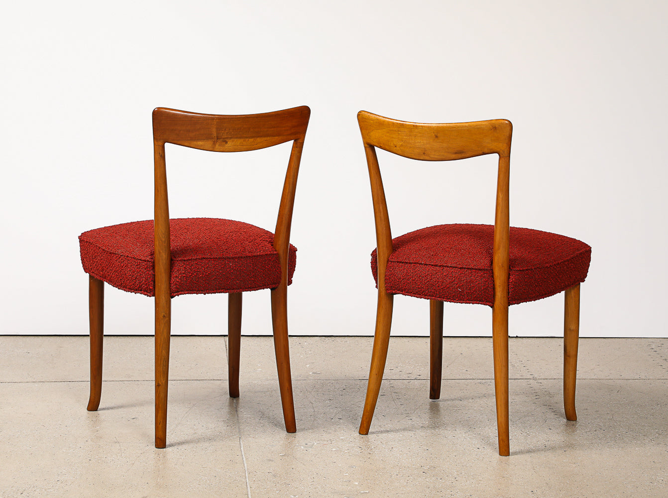 Rare Side Chairs by Osvaldo Borsani