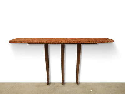 Wall Mounted Console No 6137 by Osvaldo Borsani for ABV