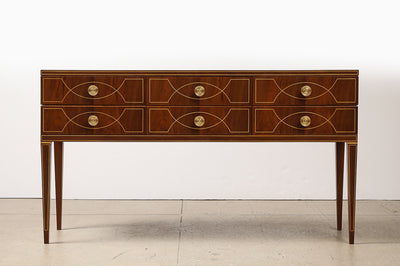 6 Drawer Console/ Sideboard by Paolo Buffa